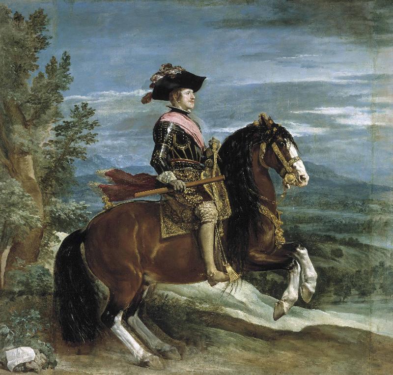Diego Velazquez Equestrian Portrait of Philip IV Spain oil painting art